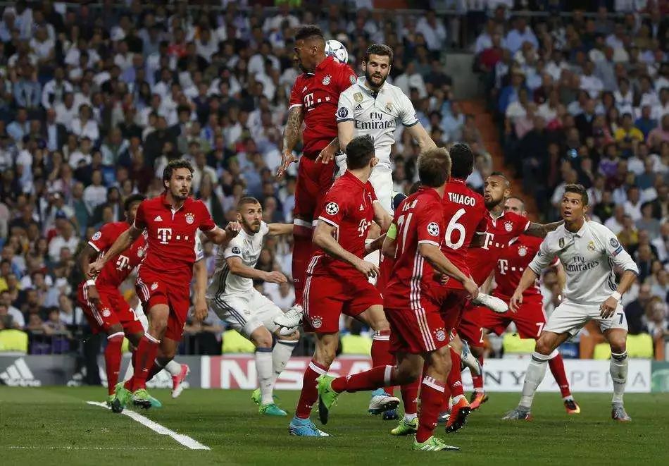  皇马逆转拜仁挺进欧冠四强